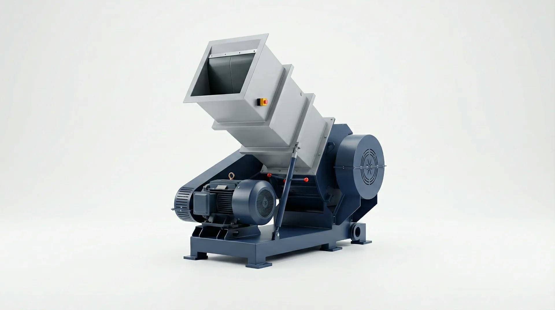 PVC Horizontal Crusher processing long pipe